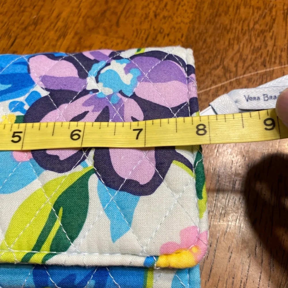Vera Bradley Marian Floral Wallet / Clutch with atrap - Picture 11 of 12